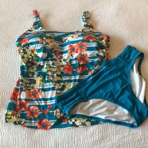 Lands End tankini size 12